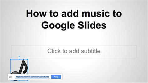 how to insert music into google slides and why it can enhance your presentations